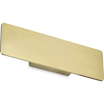 Ideal Lux LED wall lamp Zig Zap, width 29 cm, brass colour - Thumbnail 2