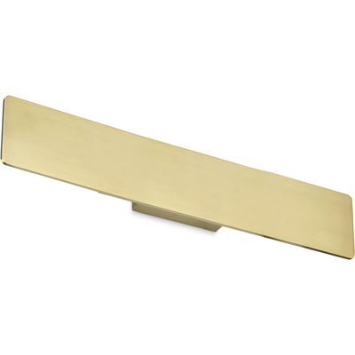 Ideal Lux LED wall lamp Zig Zap, width 53 cm, brass-coloured - Thumbnail 2