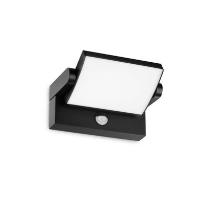 Ideal Lux Lighting SWIPE Motion Wall Light Black - Black - Thumbnail 2