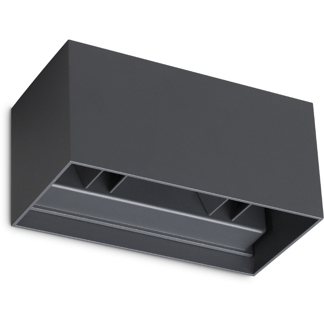 Ideal Lux Lighting Atom Wall Light Black A - Black - Image 1
