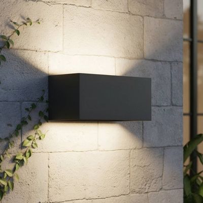 Ideal Lux Lighting Atom Wall Light Black A - Black - Thumbnail 2