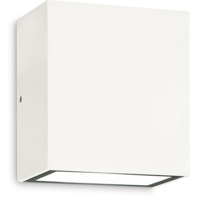 Ideal Lux Lighting Argo Wall Light White - White