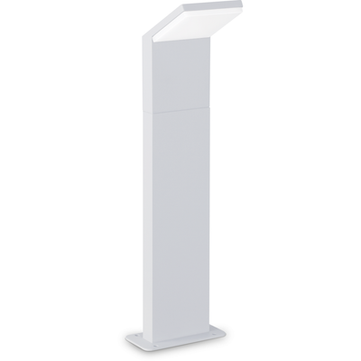 Ideal Lux Lighting Style Bollard Light White B - White