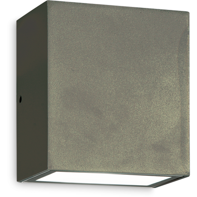 Ideal Lux Lighting Argo Wall Light Grey - Grey