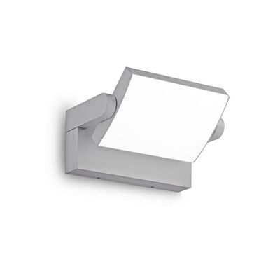 Ideal Lux Lighting Swipe Wall Light Grey - Grey - Thumbnail 2