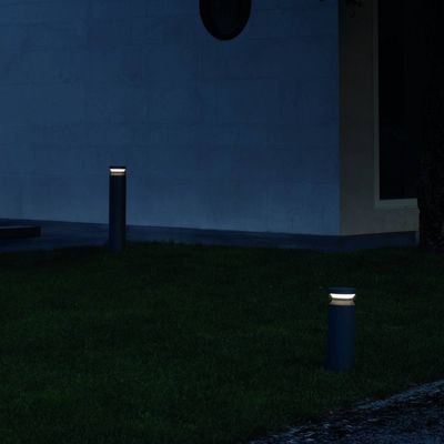 Ideal Lux Lighting Boeing Bollard Light Black A - Black - Thumbnail 2