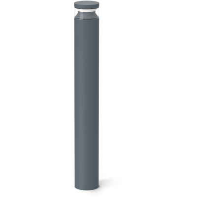 Ideal Lux Lighting Boeing Bollard Light Black - Black