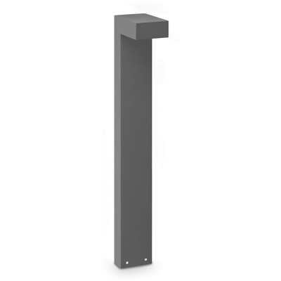 Ideal Lux Lighting Sirio Bollard Light Black - Black