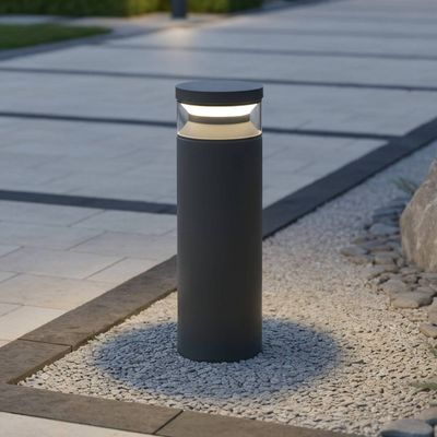 Ideal Lux Lighting Boeing Bollard Light Black D - Black - Thumbnail 2