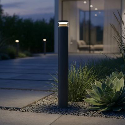 Boeing Bollard Light Black - Black - Thumbnail 2