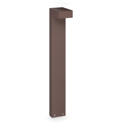 Ideal Lux Lighting Sirio Bollard Light Brown - Brown