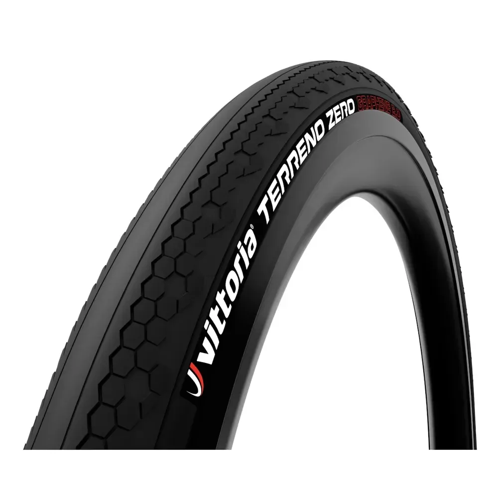 Vittoria Terreno Zero Folding Clincher 700c Gravel Tyre Black/Black - Image 1