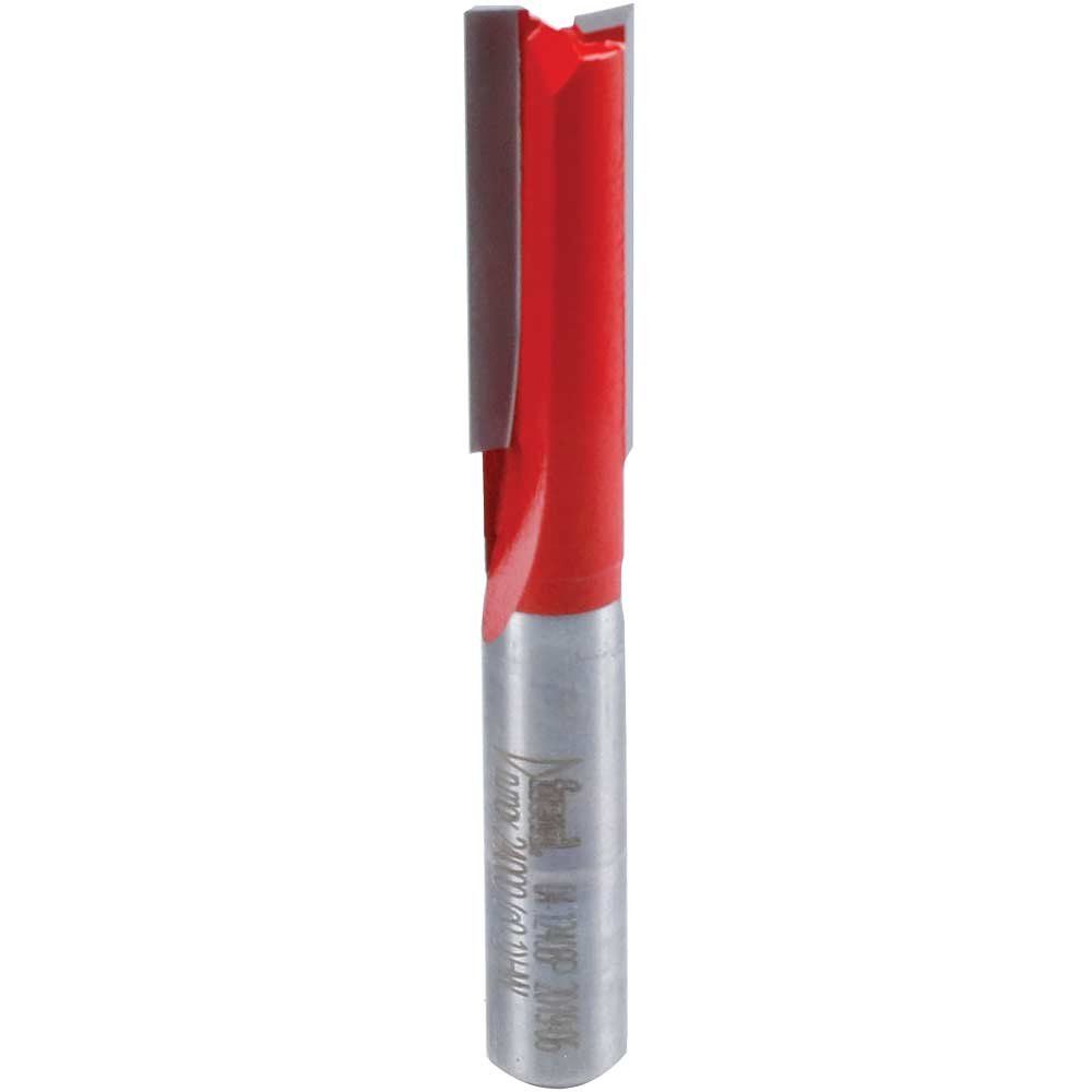 Freud Double Flute Straight Router Bit 9.5mm 25.4mm 1/4" - Image 1