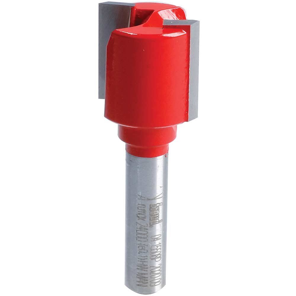 Freud Double Flute Straight Router Bit 20mm 19mm 1/4" - Image 1