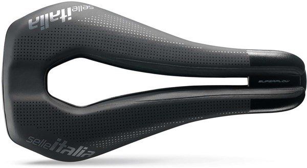 Selle Italia Watt TI 316 Gel Superflow Saddle - Black - Image 1