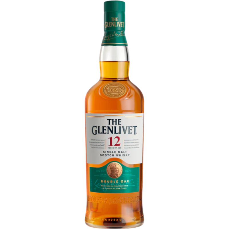 Glenlivet 12 Year Old Single Malt Scotch Whisky, 70 cl - Image 1