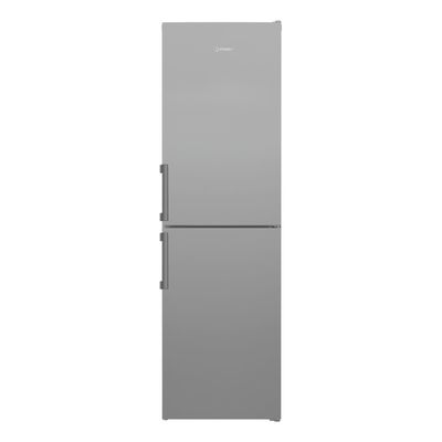 INDESIT IKNH 1261 S4UK 50/50 Fridge Freezer - Silver, Silver/Grey