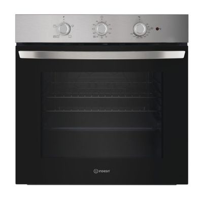 INDESIT Click&Clean IO 232H X UK Electric Oven - Stainless Steel, Stainless Steel