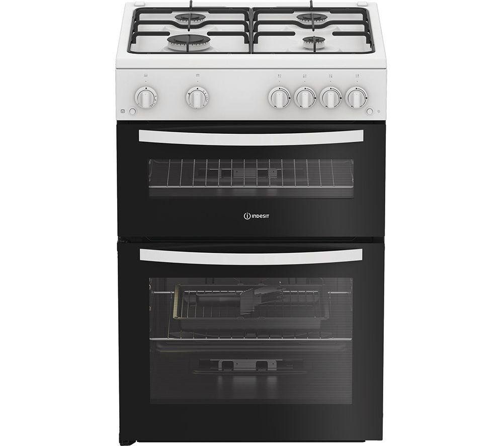 Indesit 60cm Gas Cooker - White - Image 1