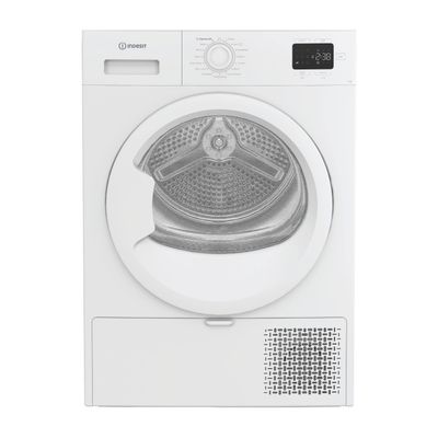 INDESIT C YSD 72D WW UK 7 kg Heat Pump Tumble Dryer - White, White
