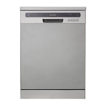 INDESIT Push&Go IN2FE13CNO7SUK Full-size Dishwasher - Silver, Silver/Grey