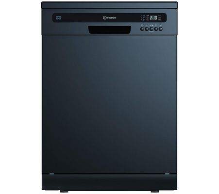Indesit Push&Go Freestanding Dishwasher - Black