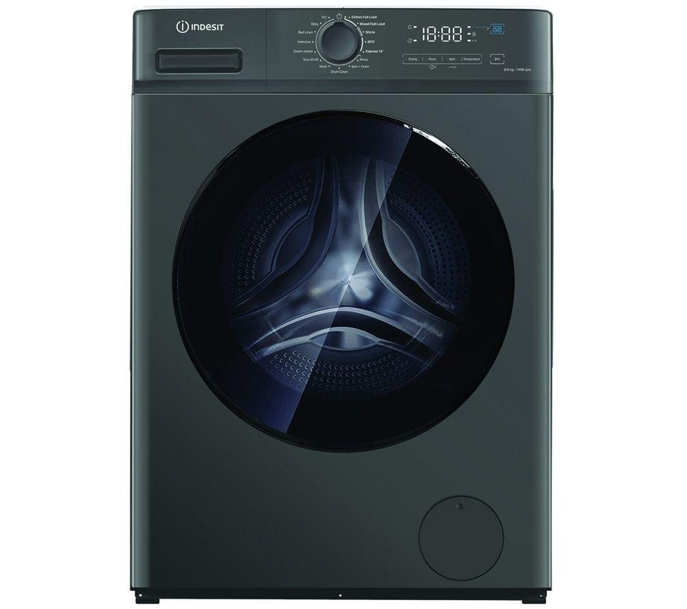 Indesit MyTime 8kg Wash 5kg Dry 1400rpm Washer Dryer - Silver - Image 1