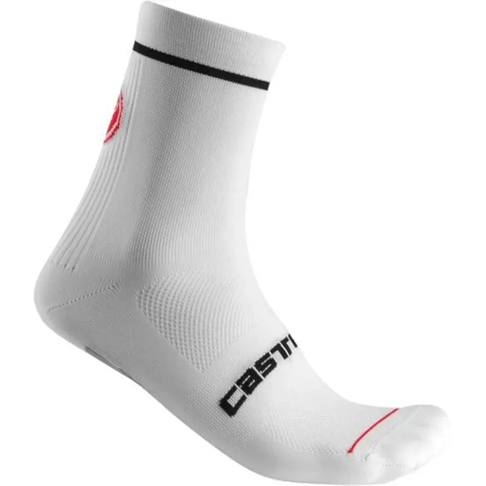 Castelli Entrata 13 Road Socks White - Image 1