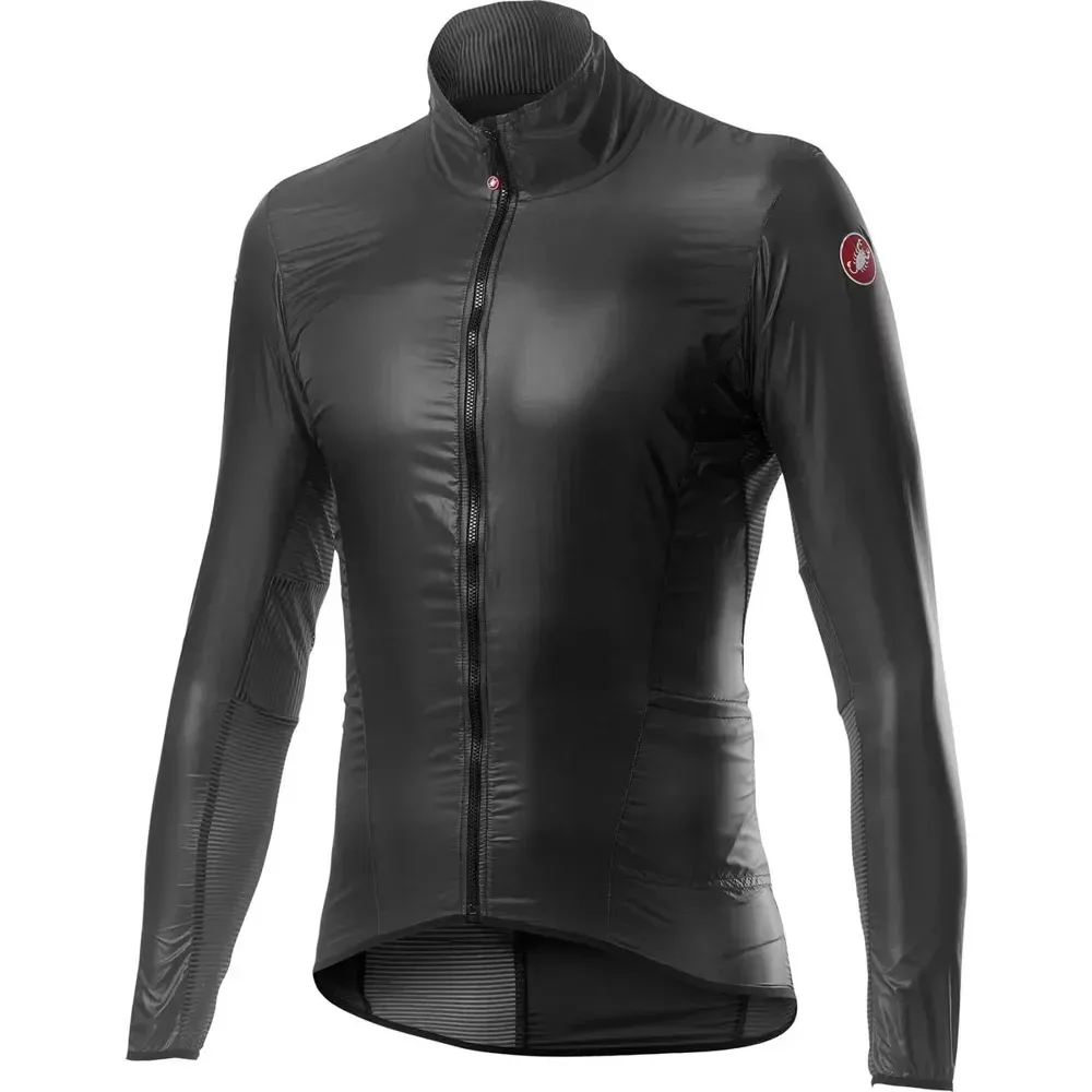 Castelli Aria Shell Jacket Dark Grey - Image 1