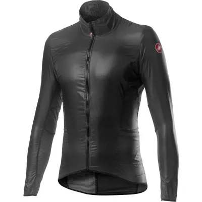 Castelli Aria Shell Jacket Dark Grey