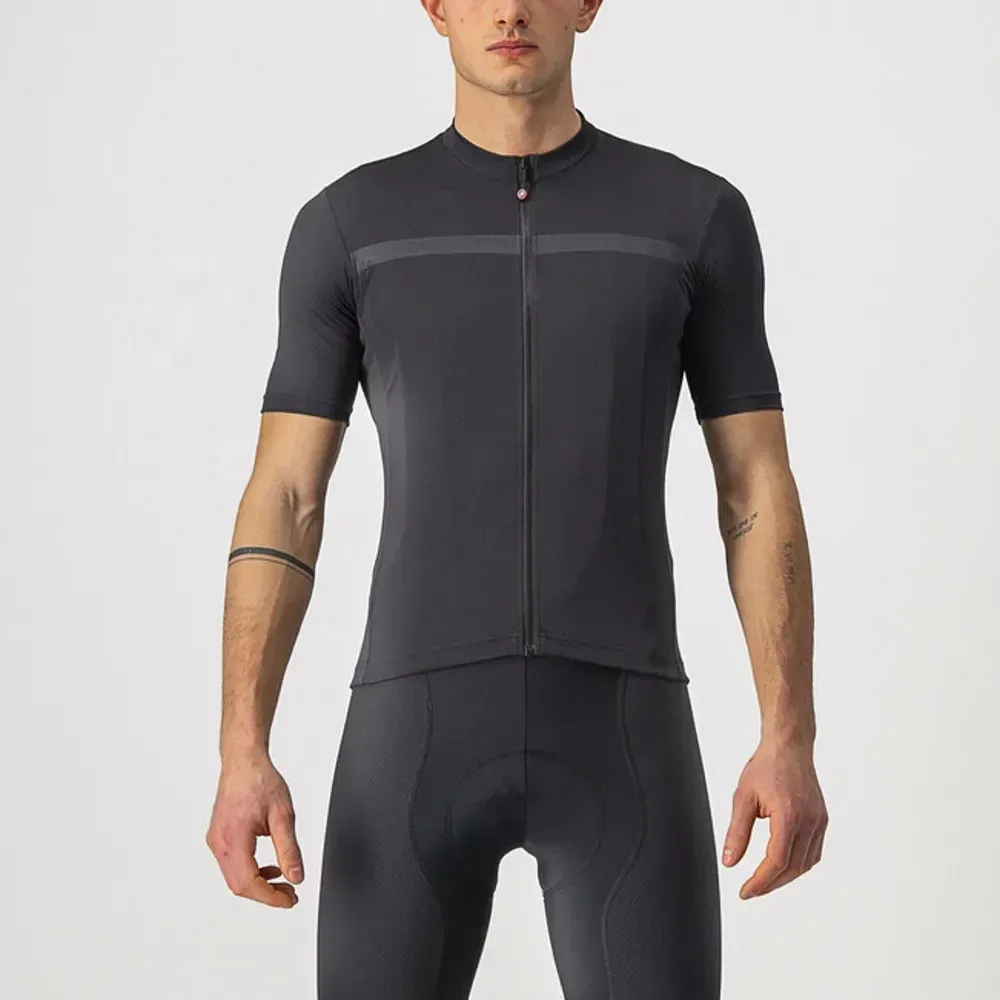 Castelli Classifica SS Road Jersey Light Black - Image 1
