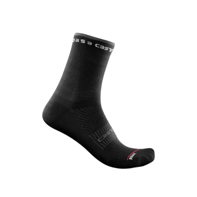 Castelli Rosso Corsa Women's 11 Road Socks Black