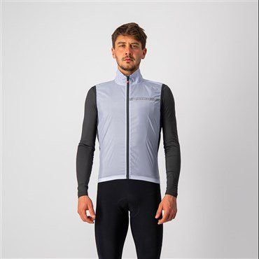 Castelli Squadra Stretch Road Vest Silver Grey/Dark Grey - Thumbnail 2