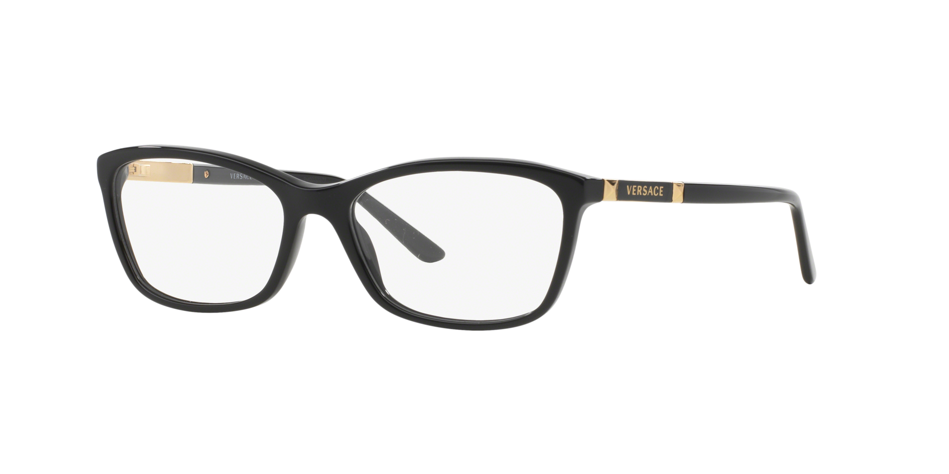 Versace Kobieta Versace VE3186 GB1 Oprawki optyczne Acetat Czarny Motyl Normalna - Image 1