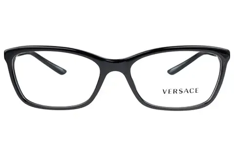 Versace Kobieta Versace VE3186 GB1 Oprawki optyczne Acetat Czarny Motyl Normalna - Thumbnail 2
