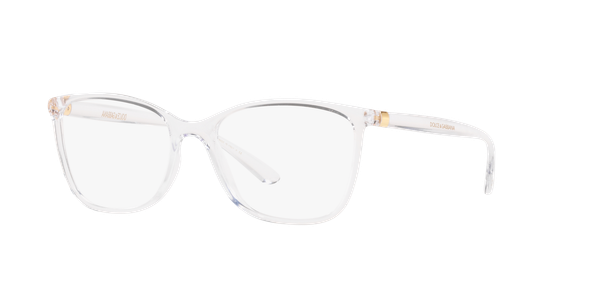 Dolce & Gabbana Kobieta Dolce & Gabbana DG5026 3133 Oprawki optyczne Nylon Przezroczysty Kwadratowy Normalna