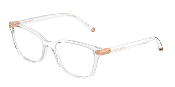 Dolce & Gabbana Kobieta Dolce & Gabbana DG5036 3133 Oprawki optyczne Nylon Przezroczysty Motyl Normalna