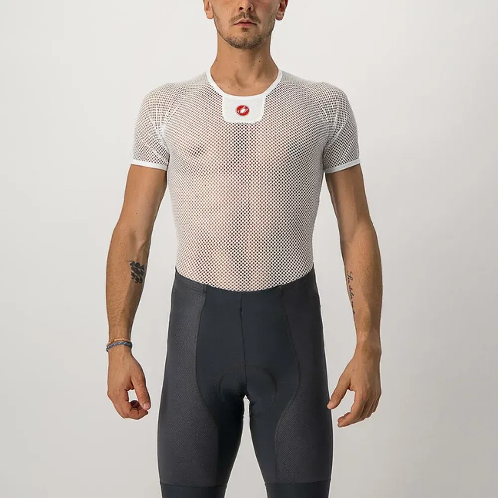 Castelli Core Mesh 3 SS Road Base Layer White - Image 1