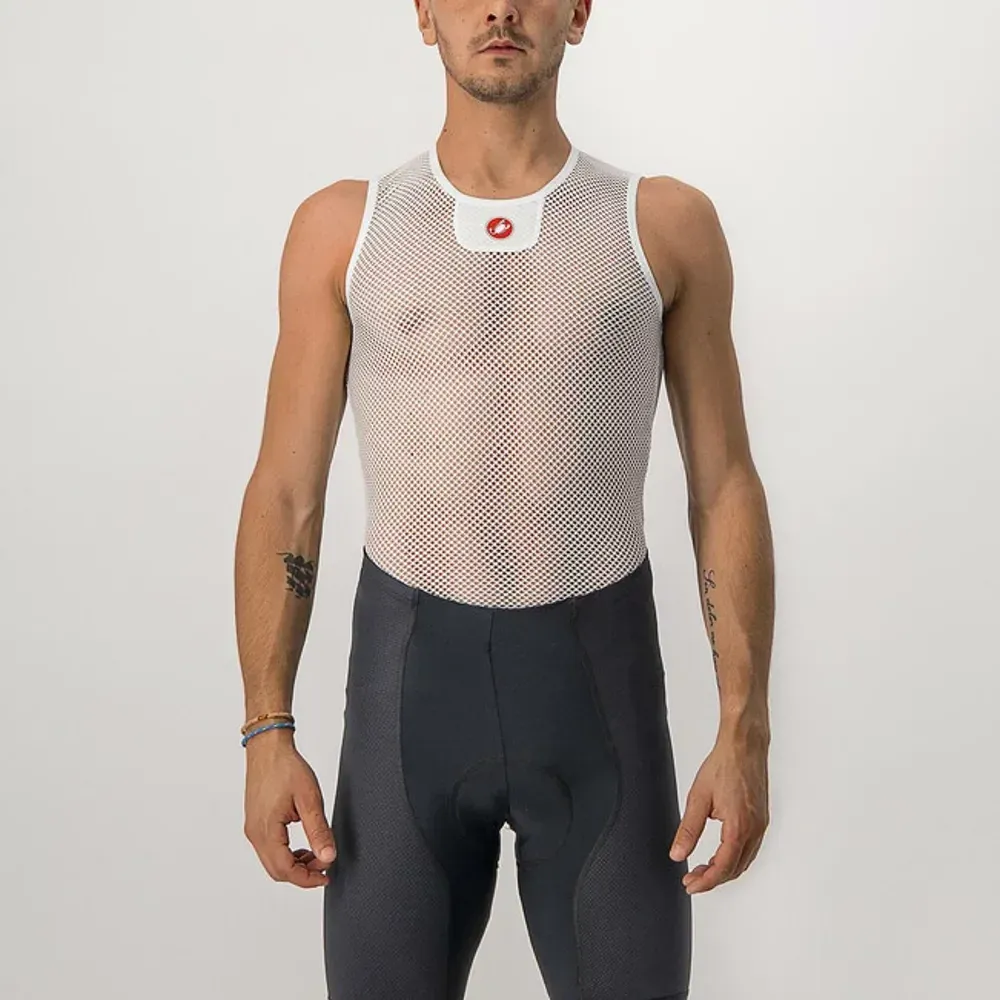 Castelli Core Mesh 3 Sleeveless Base Layer White - Image 1