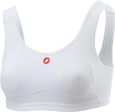 Castelli Rosso Corsa Womens Road Bra White - Thumbnail 2