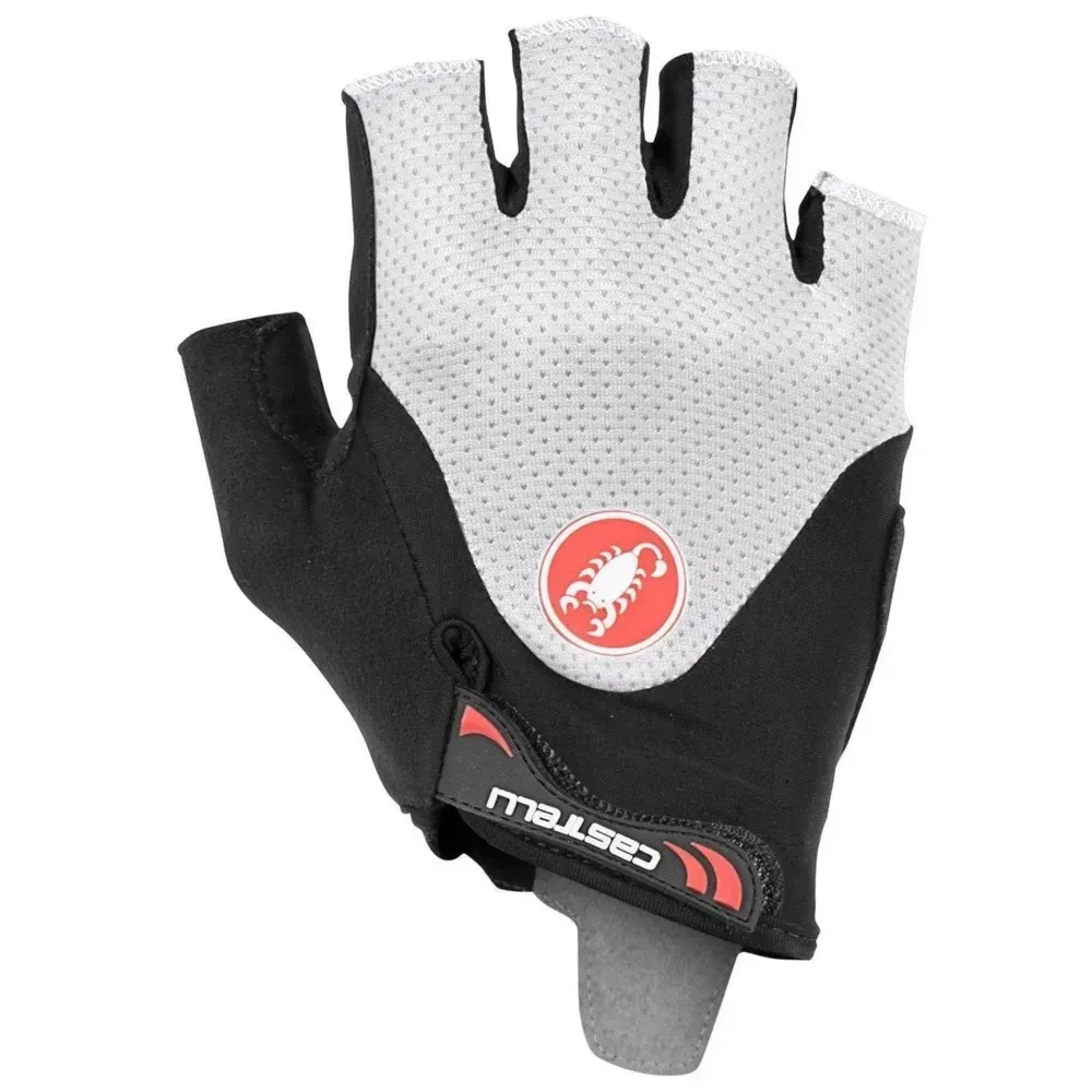 Castelli Arenberg Gel 2 Road Gloves With Pad Black/Ivory - Image 1