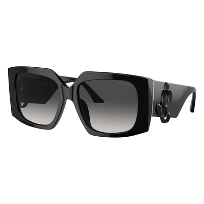 Jimmy Choo Kobieta Jimmy Choo JC5006U 50008G Okulary przeciwsłoneczne Acetat Czarny Szary Motyl Normalna Zacieniony - Thumbnail 2