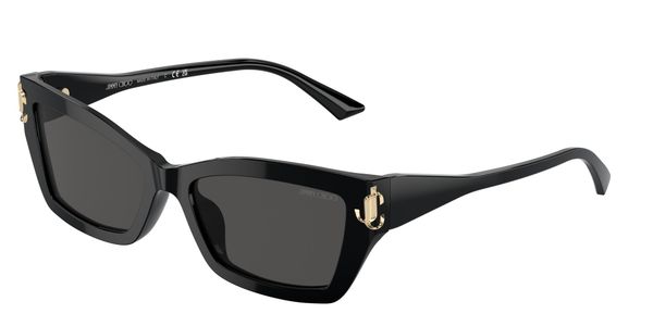 Jimmy Choo Kobieta Jimmy Choo JC5011U 500087 Okulary przeciwsłoneczne Acetat Czarny Szary Cat Eye Normalna