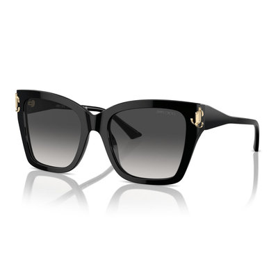 Jimmy Choo Kobieta Jimmy Choo JC5012 50008G Okulary przeciwsłoneczne Acetat Czarny Szary Kwadratowy Normalna Zacieniony - Thumbnail 2