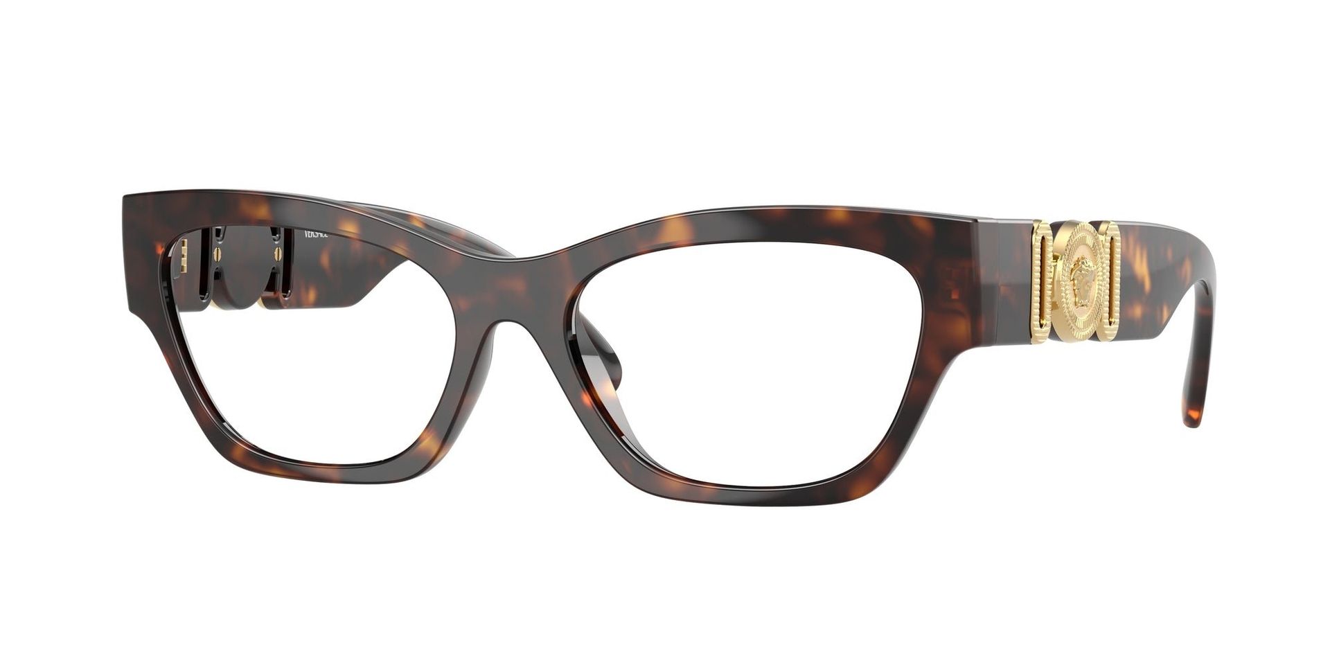 Versace Kobieta Versace VE3367U 108 Oprawki optyczne Wstrzyknięte Żółw Cat Eye Normalna - Image 1