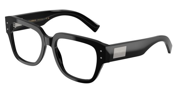 Dolce & Gabbana Man Dolce & Gabbana DG3405 501 Optical frames Acetate Black Squared Normal - Thumbnail 2