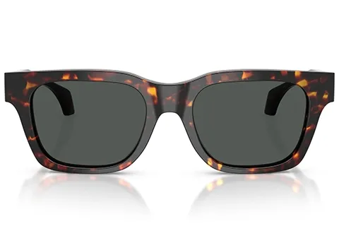 Versace Mężczyzna Versace VE4486 550987 Okulary przeciwsłoneczne Acetat Żółw Szary Kwadratowy Normalna - Thumbnail 2