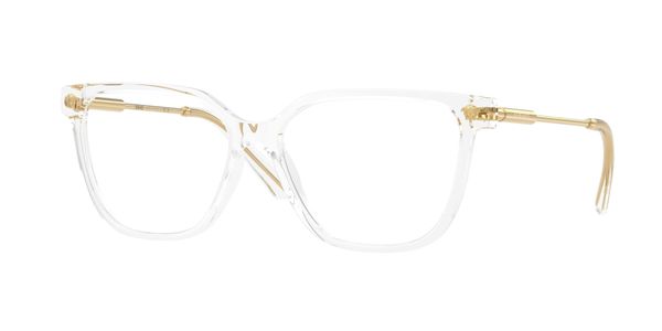 Versace Kobieta Versace VE3388U 148 Oprawki optyczne Wstrzyknięty Przezroczysty Przezroczysty Kwadratowy Normalna