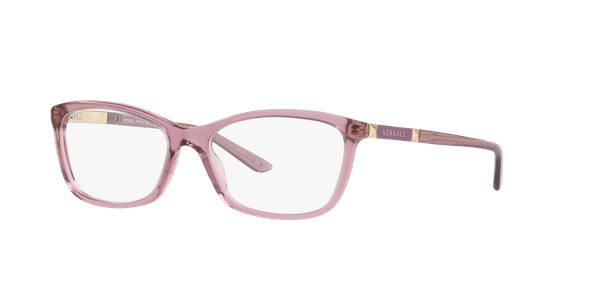 Versace Kobieta Versace VE3186 5279 Oprawki optyczne Acetat Fioletowy Motyl Normalna