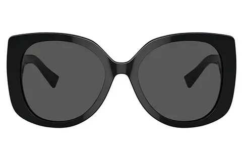 Versace Kobieta Versace VE4387 GB1/87 Okulary przeciwsłoneczne Acetat Czarny Szary Kwadratowy Normalna - Thumbnail 2